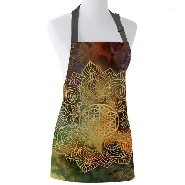 aprons flower of life batik print apron kitchen bib with adjustable neck for cooking gardening1
aprons flower of life batik print apron kitchen bib with adjustable neck for cooking gardening1