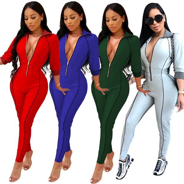 женщины bodysuit комбинезон комбинезон rompers женские один кусок брюки сплошной цвет молния одежда одиноки зима осенняя осень моды устройст, White
женщины bodysuit комбинезон комбинезон rompers женские один кусок брюки сплошной цвет молния одежда одиноки зима осенняя осень моды устройст, White