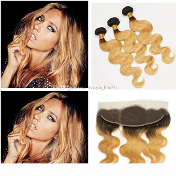 human hair bundles with honey blonde lace frontal 1b 27 two tone ombre brown blonde virgin hair weave with lace frontal 13*4, Black;brown
human hair bundles with honey blonde lace frontal 1b 27 two tone ombre brown blonde virgin hair weave with lace frontal 13*4, Black;brown
