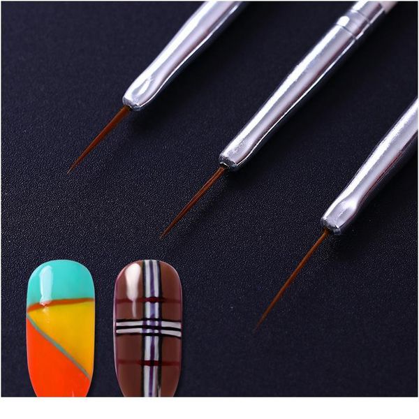 3pcs/set nail art liner painting pen 3d tips diy acrylic uv gel brushes drawing kit flower line grid french des jllody
3pcs/set nail art liner painting pen 3d tips diy acrylic uv gel brushes drawing kit flower line grid french des jllody