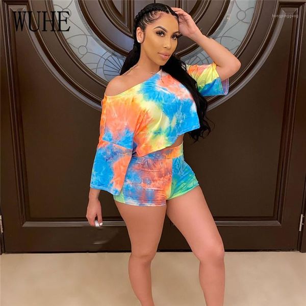 wuhe two pieces set tracksuits tie-dye print o-neck crop +shorts suits summer women night joggers sporty outfits1, White
wuhe two pieces set tracksuits tie-dye print o-neck crop +shorts suits summer women night joggers sporty outfits1, White