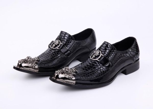 plus size 38-46 mens dress wedding shoes for men genuine leather metal pointed toe flats slip on loafers handmade oxfords spring, Black
plus size 38-46 mens dress wedding shoes for men genuine leather metal pointed toe flats slip on loafers handmade oxfords spring, Black