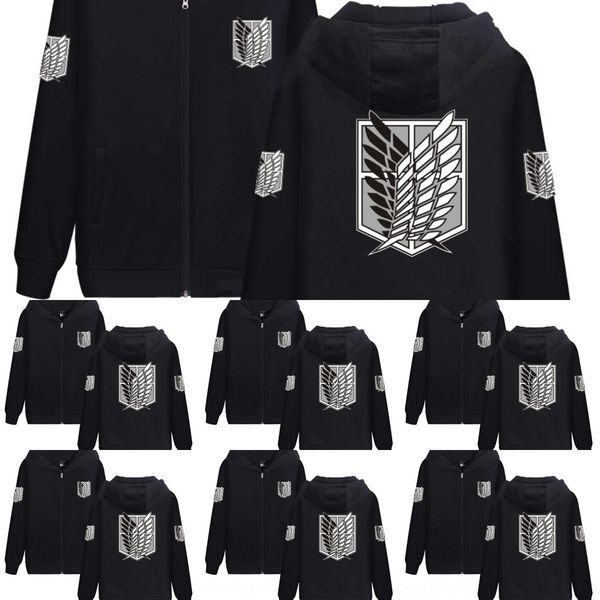 ntjxo attacking giant long corps sanli allen om wing animation peripheral jacket zipper zipper autumn jacket winter investigation sleeve, Black
ntjxo attacking giant long corps sanli allen om wing animation peripheral jacket zipper zipper autumn jacket winter investigation sleeve, Black