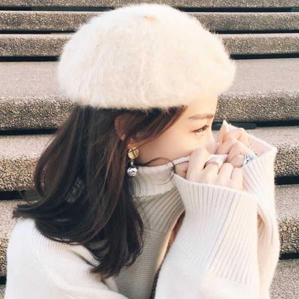 winter hat, hair, women's hat, personalized hair, painter, beret, thickened flower bud women's hat beanie c331
winter hat, hair, women's hat, personalized hair, painter, beret, thickened flower bud women's hat beanie c331
