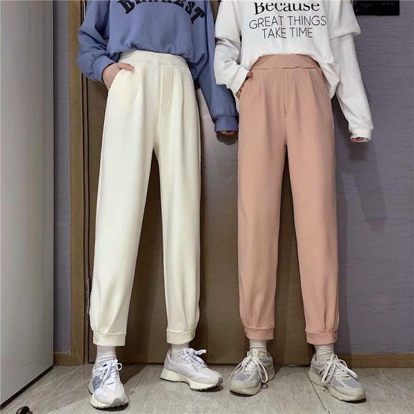 women's new korean corduroy apricot straight pants in autumn and winter 2021, Black;white
women's new korean corduroy apricot straight pants in autumn and winter 2021, Black;white
