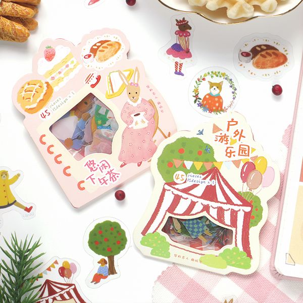 tianzi transparent pvc stickers scrapbook labels cute animals stationery for smart diaries 45 pcs
tianzi transparent pvc stickers scrapbook labels cute animals stationery for smart diaries 45 pcs