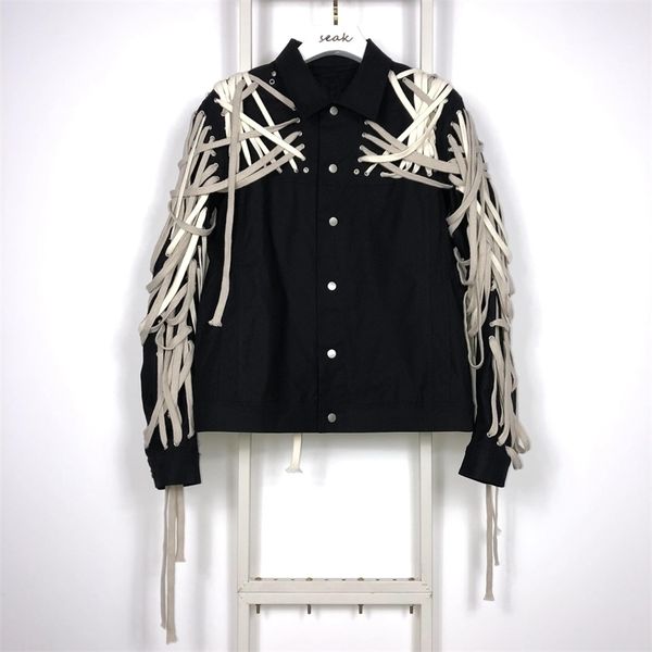 20ss owen seak men cotton jacket gothic style men's clothing autumn zipper flying jacket women high street hip black coat 201127, Black;brown
20ss owen seak men cotton jacket gothic style men's clothing autumn zipper flying jacket women high street hip black coat 201127, Black;brown