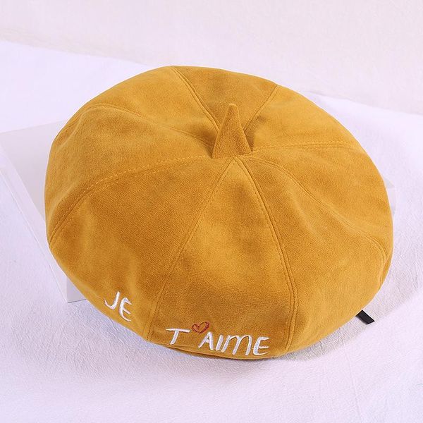 simple solid color embroidered beret new style for autumn and winter net red lady pumpkin hat factory outlet
simple solid color embroidered beret new style for autumn and winter net red lady pumpkin hat factory outlet