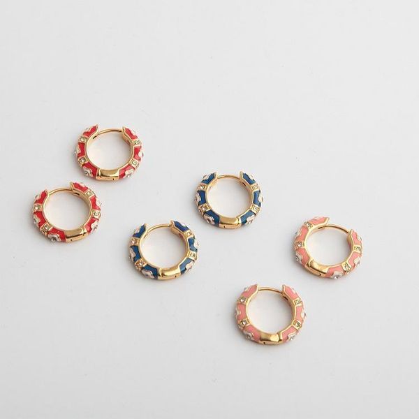 Timeless Wonder Glam Enamel Zirconia Geo Circle Stud Earrings Fancy Jewelry Gothic Top Rare Trendy Ins Gift Sweet 55921, Golden;silver
Timeless Wonder Glam Enamel Zirconia Geo Circle Stud Earrings Fancy Jewelry Gothic Top Rare Trendy Ins Gift Sweet 55921, Golden;silver