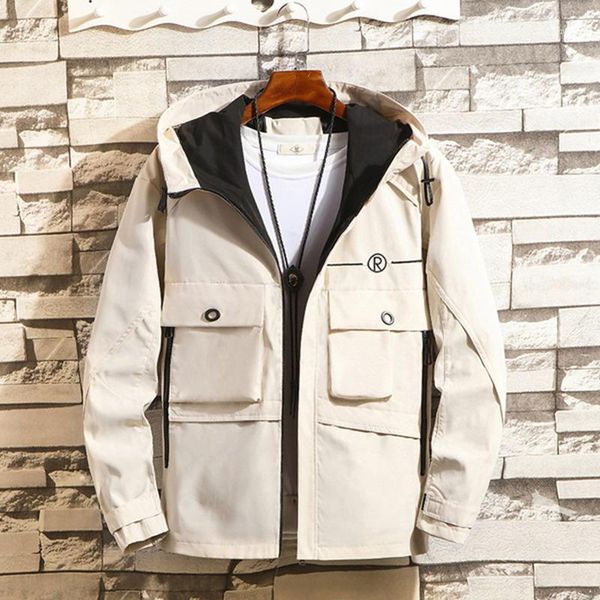 clothes men's jacket men's spring autumn multi-pocket hooded tooling jacket korean version of trendy functional tooling1, Black;brown
clothes men's jacket men's spring autumn multi-pocket hooded tooling jacket korean version of trendy functional tooling1, Black;brown