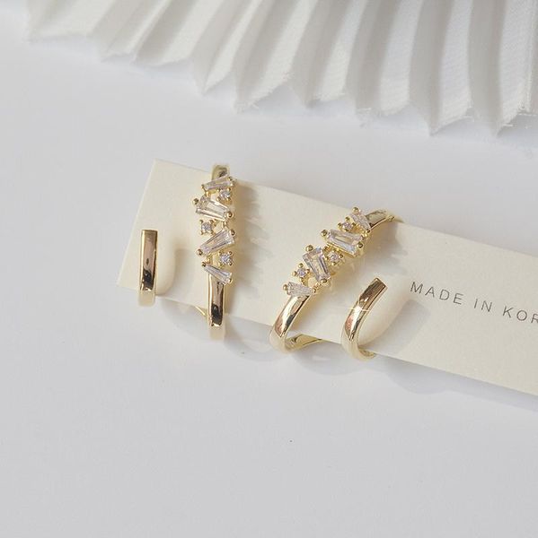 stud fashion brand delicate jewelry 14k real gold unique earrings for women zircon cz, Golden;silver
stud fashion brand delicate jewelry 14k real gold unique earrings for women zircon cz, Golden;silver