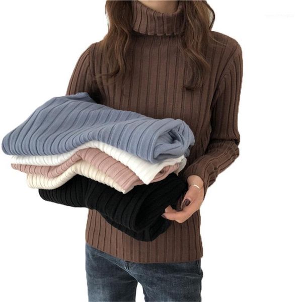 women's sweaters women knit sweater autumn winter high-neck long sleeve slim pullover solid color joker ladies fashion a6311, White;black
women's sweaters women knit sweater autumn winter high-neck long sleeve slim pullover solid color joker ladies fashion a6311, White;black