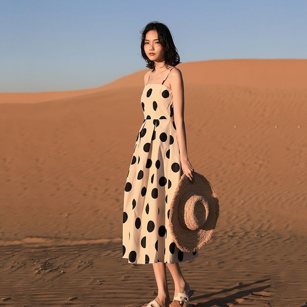 new women's summer french high waist temperament wave point suspender long suspender skirt dress skirt dress f523 bn7lm, Black;gray
new women's summer french high waist temperament wave point suspender long suspender skirt dress skirt dress f523 bn7lm, Black;gray