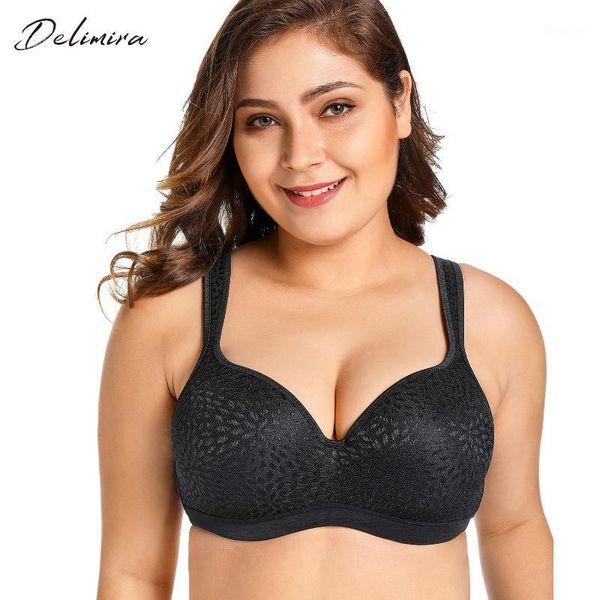 delimira women's jacquard full cup support foam contour underwire bra1, Red;black
delimira women's jacquard full cup support foam contour underwire bra1, Red;black