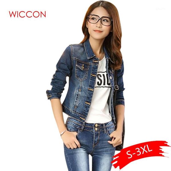 2020 spring autumn ladies teens casual long sleeve jean coat slim outwear denim short jacket1, Black;brown
2020 spring autumn ladies teens casual long sleeve jean coat slim outwear denim short jacket1, Black;brown