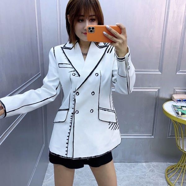 ws7874 fashion women coats & jackets 2020 runway european design party style women's clothing1, Black;brown
ws7874 fashion women coats & jackets 2020 runway european design party style women's clothing1, Black;brown