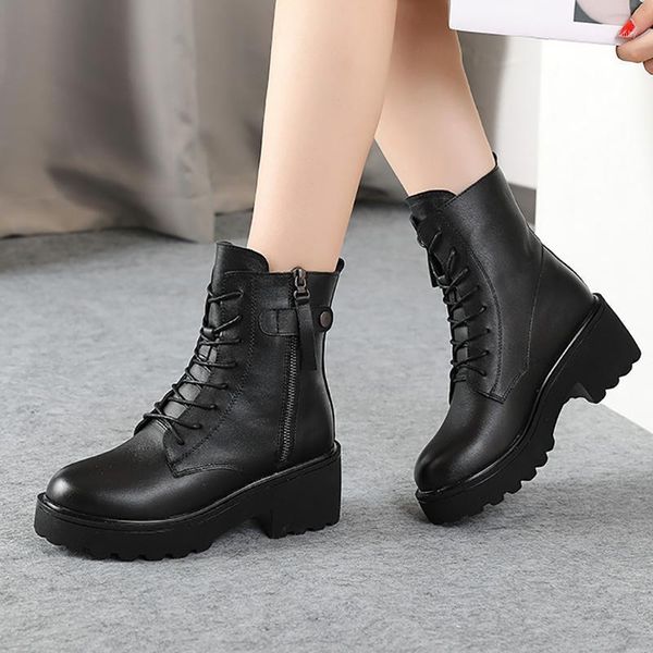boots tilocow women platform winter female genuinbe leather casual shoes woman short plush warm zipper motorcycle botas de mujer1, Black
boots tilocow women platform winter female genuinbe leather casual shoes woman short plush warm zipper motorcycle botas de mujer1, Black