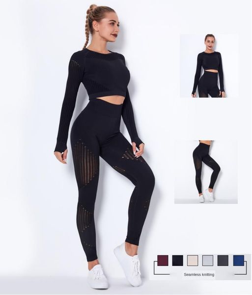 yoga outfits women seamless set fitness sports suits gym cloth long sleeve shirts high waist running leggings workout pants, White;red
yoga outfits women seamless set fitness sports suits gym cloth long sleeve shirts high waist running leggings workout pants, White;red
