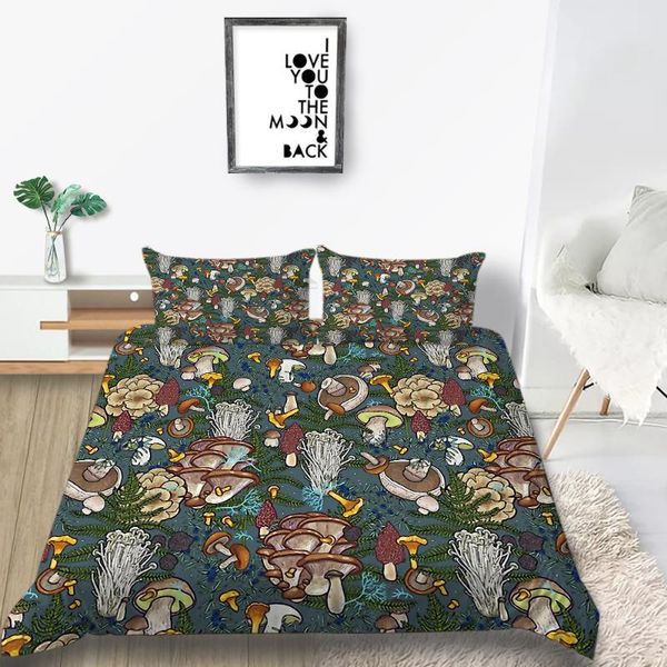thumbedding mushroom bedding set cartoon creative duvet cover green grass king twin full single double comfortable bed set
thumbedding mushroom bedding set cartoon creative duvet cover green grass king twin full single double comfortable bed set