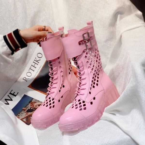 genuine leather martin boots lace-up clear bottom mesh air chunky heel woman ankle boots 2020 new luxury designer brand, Black
genuine leather martin boots lace-up clear bottom mesh air chunky heel woman ankle boots 2020 new luxury designer brand, Black