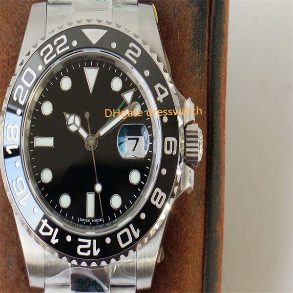 vs manufacturing watch 116710 116719 40mm gmt 904l men's watchees cal 3186 movement ceramic ring famous brand waterproof watch sapphire, Slivery;brown
vs manufacturing watch 116710 116719 40mm gmt 904l men's watchees cal 3186 movement ceramic ring famous brand waterproof watch sapphire, Slivery;brown