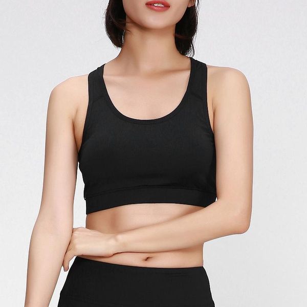women racerback sports bra padded push up high impact workout sportswear yoga running crop fitness bra without underwire, White;black
women racerback sports bra padded push up high impact workout sportswear yoga running crop fitness bra without underwire, White;black