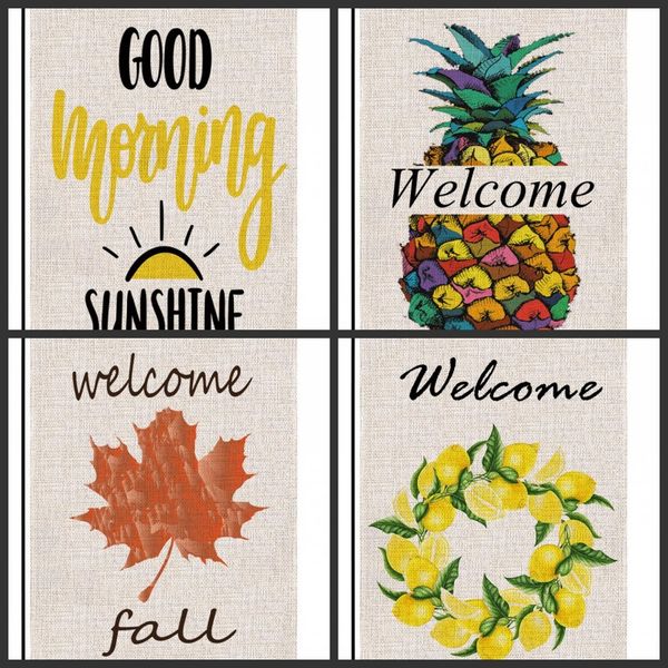 pumpkin maple leaves pineapple flag two-sided printing banner flax welcome fall hello summer flags new arrives sell well 5 5jy j1
pumpkin maple leaves pineapple flag two-sided printing banner flax welcome fall hello summer flags new arrives sell well 5 5jy j1
