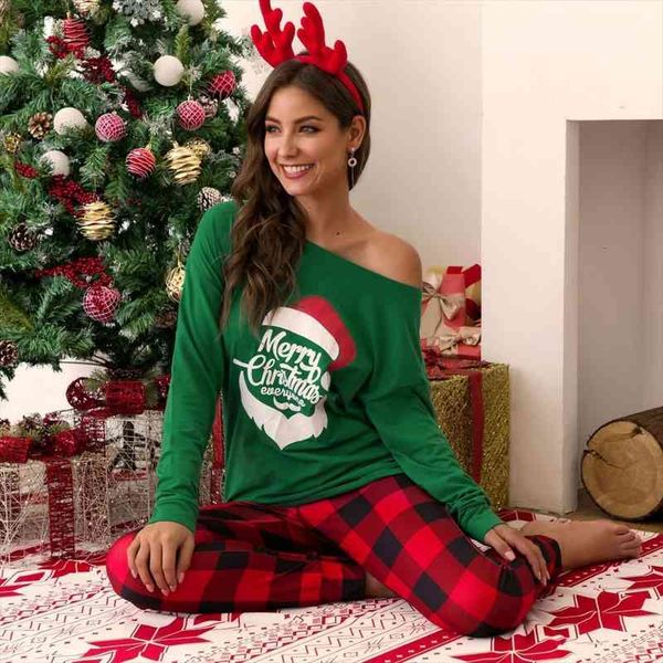 Merry Christmas Women Winter Pajamas Set Cotton Sleepwear Long Lattice Pants Xmas Pyjamas Women Clothes Pajama Plus Size, Black;red
Merry Christmas Women Winter Pajamas Set Cotton Sleepwear Long Lattice Pants Xmas Pyjamas Women Clothes Pajama Plus Size, Black;red