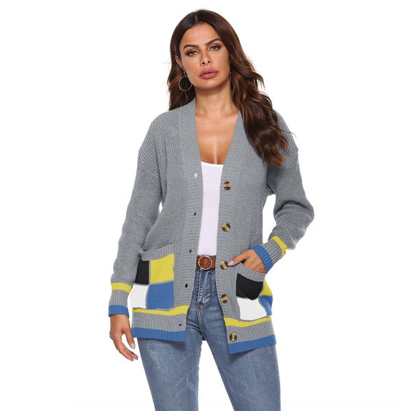 autumn and winter women's thickened woven cardigan coat coat sweater color matching large pocket single breasted v-neck casual sweater, White;black
autumn and winter women's thickened woven cardigan coat coat sweater color matching large pocket single breasted v-neck casual sweater, White;black