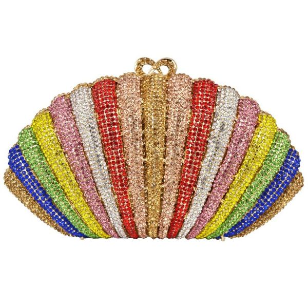rainbow fashion crystal evening bags luxury party wedding marriage clutch bag women purse chain handbags female evening bag
rainbow fashion crystal evening bags luxury party wedding marriage clutch bag women purse chain handbags female evening bag