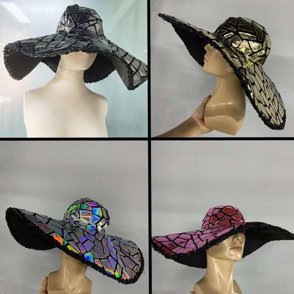 stingy brim hats fashion sequin large hat women party prom floppy wide cap foldable club jazz dancer singer stage accessories, Blue;gray
stingy brim hats fashion sequin large hat women party prom floppy wide cap foldable club jazz dancer singer stage accessories, Blue;gray