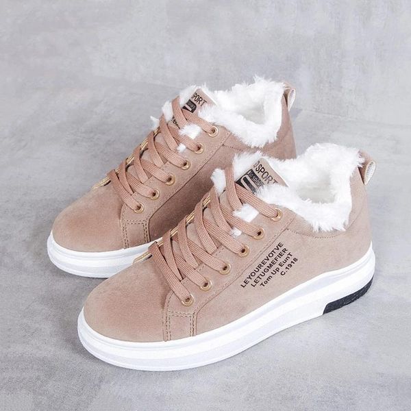 women's shoes winter women shoes warm fur plush lady casual lace up fashion sneakers zapatillas mujer platform snow boots, Black
women's shoes winter women shoes warm fur plush lady casual lace up fashion sneakers zapatillas mujer platform snow boots, Black
