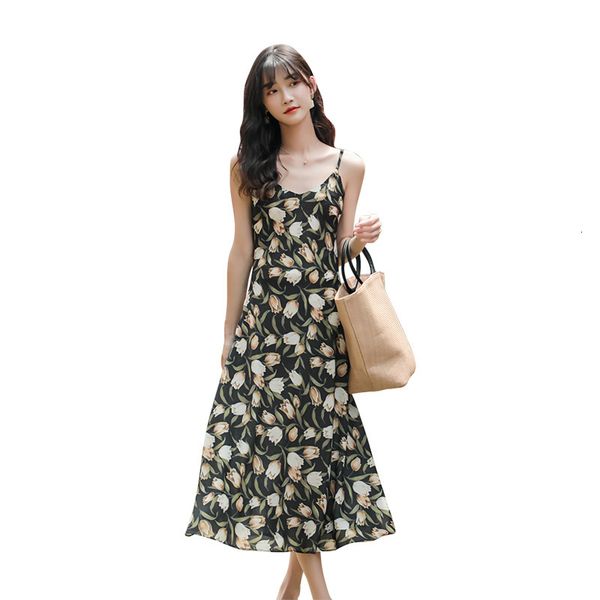 2021 new summer retro tulip print skirt of women on holiday tourism dressed relaxed waist fine slingsbig pendulum type dress azap, Black;gray
2021 new summer retro tulip print skirt of women on holiday tourism dressed relaxed waist fine slingsbig pendulum type dress azap, Black;gray