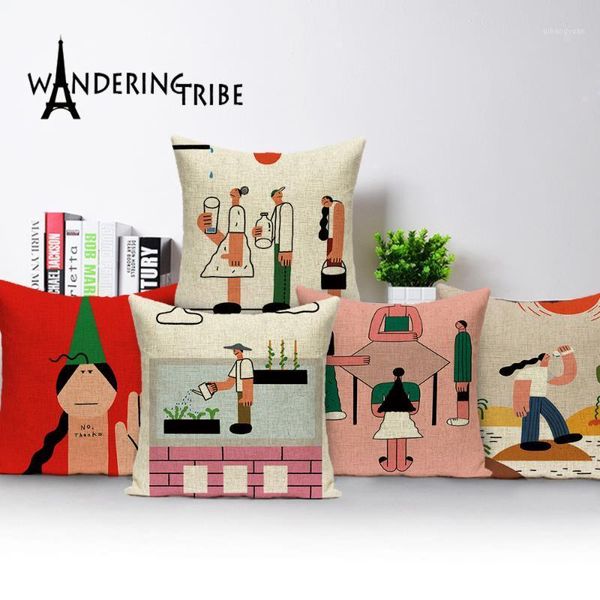 cartoon human cushion covers colorful decorative pillows case portrait decor sofa pillow cases linen car cushions cover cojin1
cartoon human cushion covers colorful decorative pillows case portrait decor sofa pillow cases linen car cushions cover cojin1