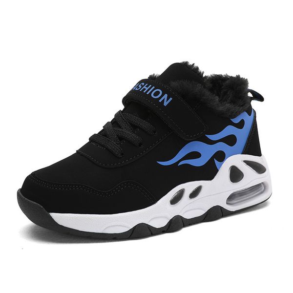 ulknn children's winter snow sports shoes boys' breathable plush casual breathable sneakers red shoe for students boy 201130, Black
ulknn children's winter snow sports shoes boys' breathable plush casual breathable sneakers red shoe for students boy 201130, Black