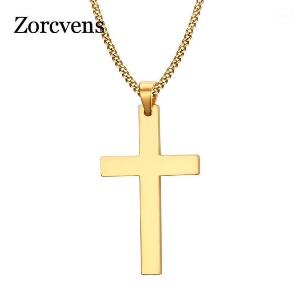 pendant necklaces modyle men's stainless steel cuban chain necklace simple cross gold-color/black/silver color necklace1
pendant necklaces modyle men's stainless steel cuban chain necklace simple cross gold-color/black/silver color necklace1