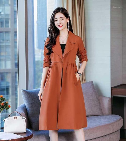 autumn female trench coat long windbreaker vee fashion woman cloth elegant coats women f5531, Tan;black
autumn female trench coat long windbreaker vee fashion woman cloth elegant coats women f5531, Tan;black
