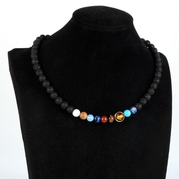 chokers men women galaxy planet necklace 18"/20" natural stone beaded short choker rosary jewelry, Golden;silver
chokers men women galaxy planet necklace 18"/20" natural stone beaded short choker rosary jewelry, Golden;silver