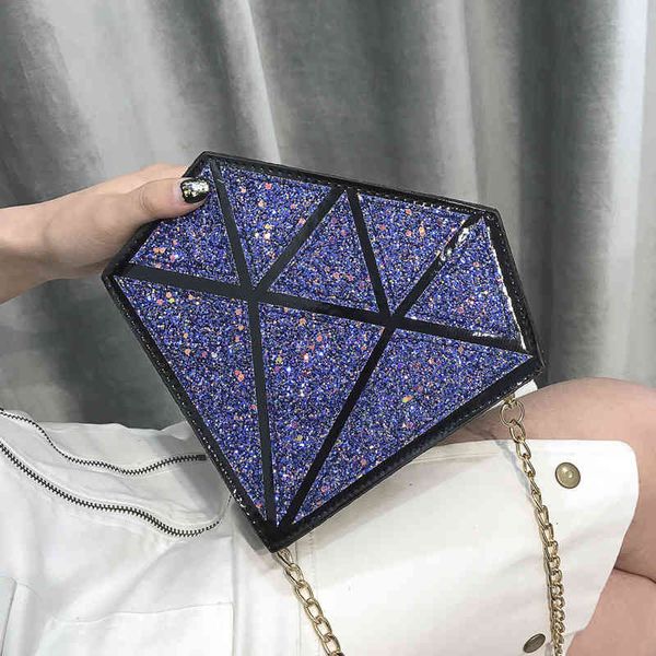 bags handbags personalized female 2021 korean fashion sequin funny creative chain one shoulder messenger, Black;red
bags handbags personalized female 2021 korean fashion sequin funny creative chain one shoulder messenger, Black;red