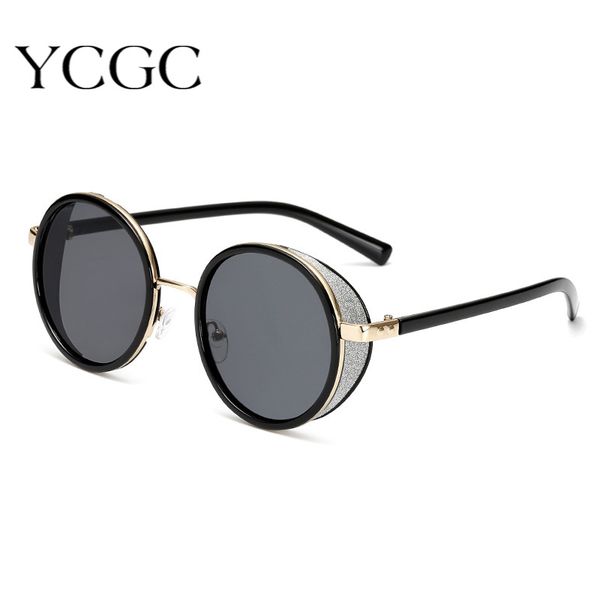luxury fashion sun glasses gothic steampunk round women sunglasses mujer mirror goggle for ladies vintage oculos female shades, White;black
luxury fashion sun glasses gothic steampunk round women sunglasses mujer mirror goggle for ladies vintage oculos female shades, White;black