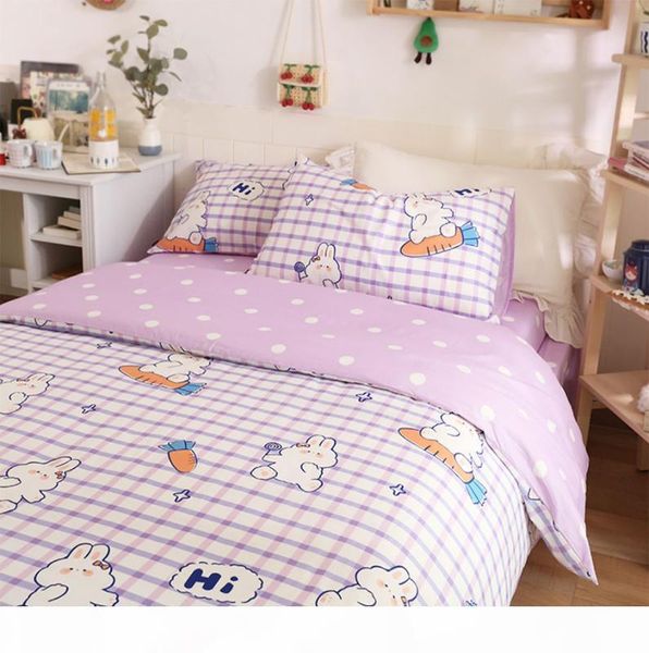 cute cartoon bedding set teen kid girl,retro cotton twin full purple home textile bed sheet pillow case duvet cover
cute cartoon bedding set teen kid girl,retro cotton twin full purple home textile bed sheet pillow case duvet cover