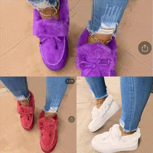 bpocp mudibear new plus velvet mop cotton yarn style cross fur women's color autumn winter flat wood gem open toe snow boots shoes cott, Black
bpocp mudibear new plus velvet mop cotton yarn style cross fur women's color autumn winter flat wood gem open toe snow boots shoes cott, Black
