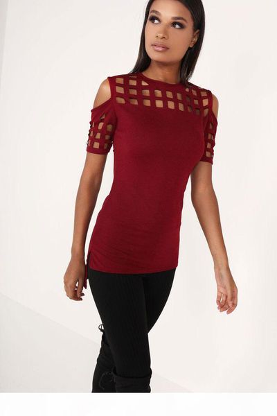 4 colors women's short sleeve shirts bodycon hollow out block cold shoulder cotton shirts slim, White
4 colors women's short sleeve shirts bodycon hollow out block cold shoulder cotton shirts slim, White