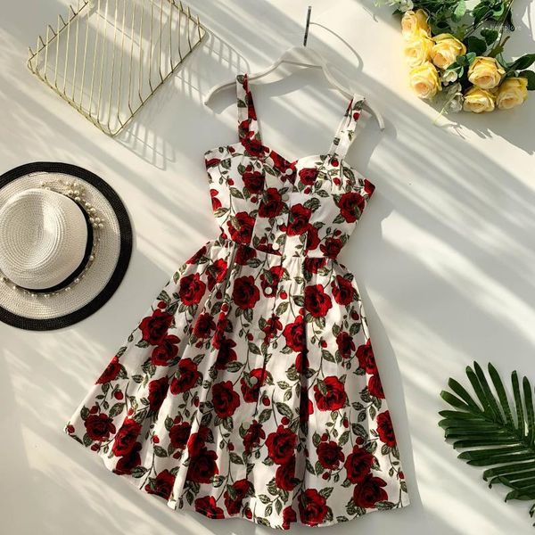 floral print boho 2020 vintage spaghetti strap summer mini short dress party polka retro dot casual women beach holiday vestiods1, Black;gray
floral print boho 2020 vintage spaghetti strap summer mini short dress party polka retro dot casual women beach holiday vestiods1, Black;gray
