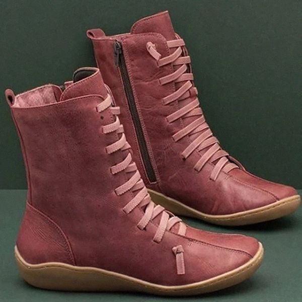 blwbyl boots vintage zipper lace up ankle ladies retro leather shoes woman high shoes women's female fashion footwear #ol8f, Black
blwbyl boots vintage zipper lace up ankle ladies retro leather shoes woman high shoes women's female fashion footwear #ol8f, Black