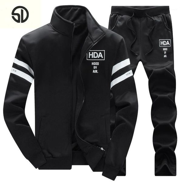 tracksuit men hda printded brand-clothing fashion casual sudaderas hombre mens thick fleece hoodies coat+sweat pant sweat homme1, Black
tracksuit men hda printded brand-clothing fashion casual sudaderas hombre mens thick fleece hoodies coat+sweat pant sweat homme1, Black