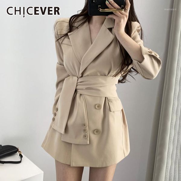 chicever patchwork korean women's blazer notched long sleeve high waist lace up casual blazers female 2020 autumn fashion new1, White;black
chicever patchwork korean women's blazer notched long sleeve high waist lace up casual blazers female 2020 autumn fashion new1, White;black