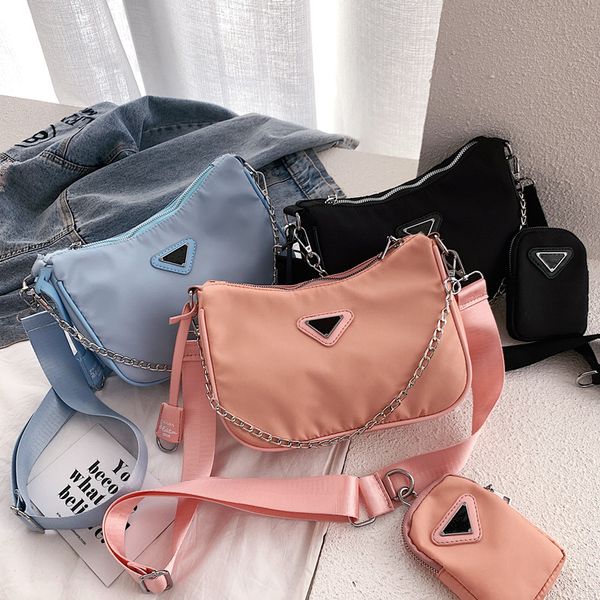 brand mother bag new womens internal frame packs underarm bag three-in-one nylon hobo chain shoulder messenger fashion women bags black blue
brand mother bag new womens internal frame packs underarm bag three-in-one nylon hobo chain shoulder messenger fashion women bags black blue