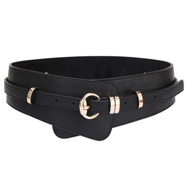 high belt ladies elastic belt female retro buckle windbreaker down waistband black, Black;brown
high belt ladies elastic belt female retro buckle windbreaker down waistband black, Black;brown