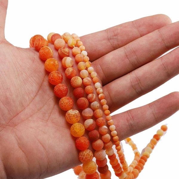1strand lot 4 6 8 10 12 mm orange natural stone frost crab agates round spacer bead for jewelry making diy necklaces h wmteyq
1strand lot 4 6 8 10 12 mm orange natural stone frost crab agates round spacer bead for jewelry making diy necklaces h wmteyq